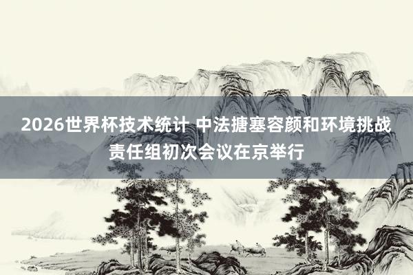 2026世界杯技术统计 中法搪塞容颜和环境挑战责任组初次会议在京举行